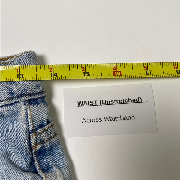 Vintage Calvin Klein Jeans USA Button Fly Easy Fit Sandblast Denim Size 7 - Picture 7 of 16